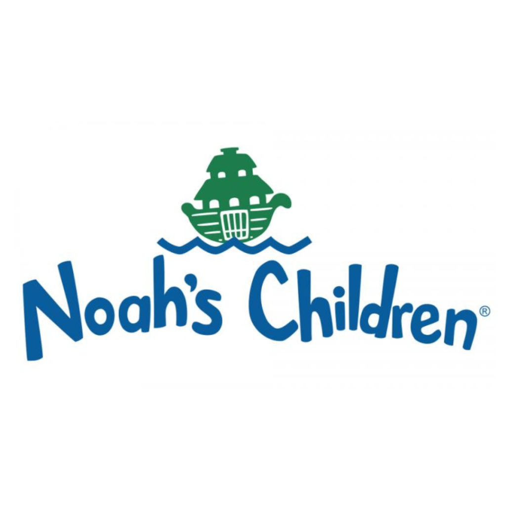 Noah's Children logo, featured on the mission and community page.