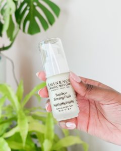 Eminence Organic Skin Care Bamboo Firming Fluid, Scents of Serenity Spa products