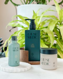 Cause Medic CBD Relief Cream, Wellness Shot and Moisturizer, Scents of Serentiy Spa Products